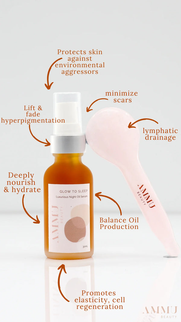 Glow And Sculpt Kit | Facial Oil + Sculpting Spoon